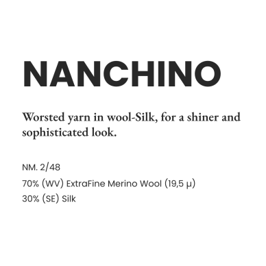 30% ŠILKAS, 70% MERINO vilna / Nanchino 3