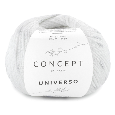 94% VISKOZĖ, 4% Polyester, 2% Polyamide / Katia Universo 50 g / 150 m 94% VISKOZĖ, 4% Polyester, 2% Polyamide / Katia Universo 50 g / 150 m
