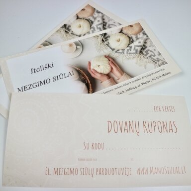 DOVANŲ KUPONAS