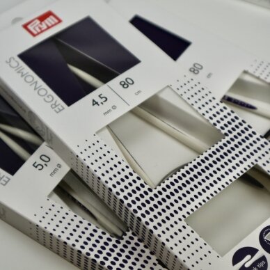 Prym Ergonomics plastikiniai virbalai su valu, 80 cm 5